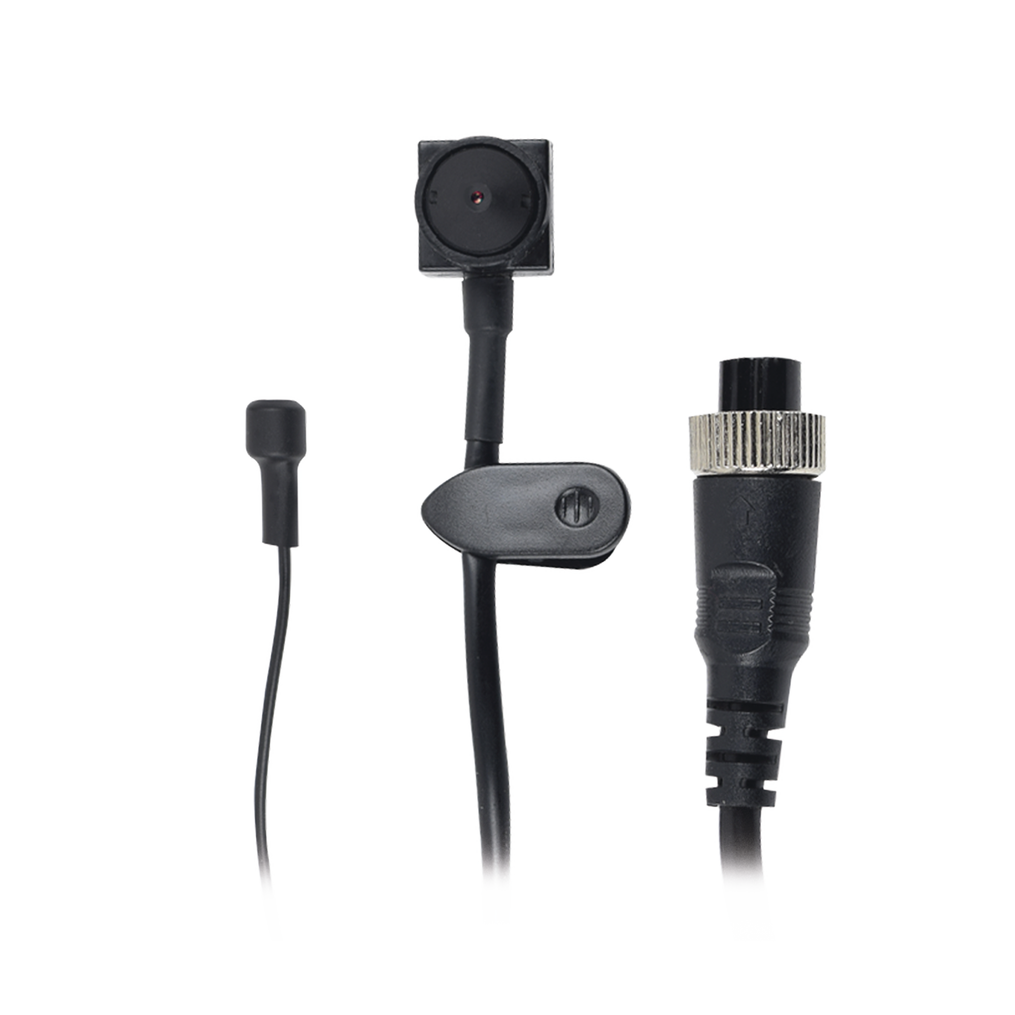 Cámara Pinhole AHD de 2 Megapixel (1080p) para Videovigilancia Móvil / Uso en Interior / Microfono Integrado / Conector Tipo Aviación Cámara Pinhole AHD de 2 Megapixel (1080p) para Videovigilancia Móvil / Uso en Interior / Microfono Integrado / Conector Tipo Aviación